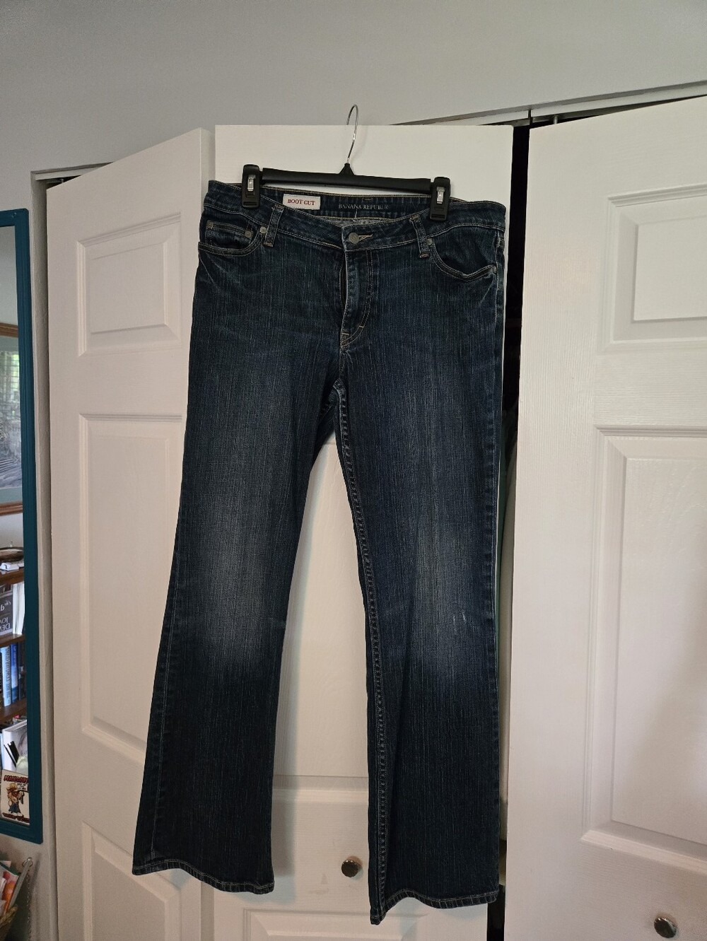 Banana Republic Women's Dark Wash Bootcut Jeans